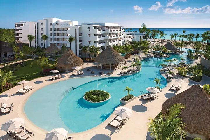 The main pool at Secrets Cap Cana, Dominican Republic