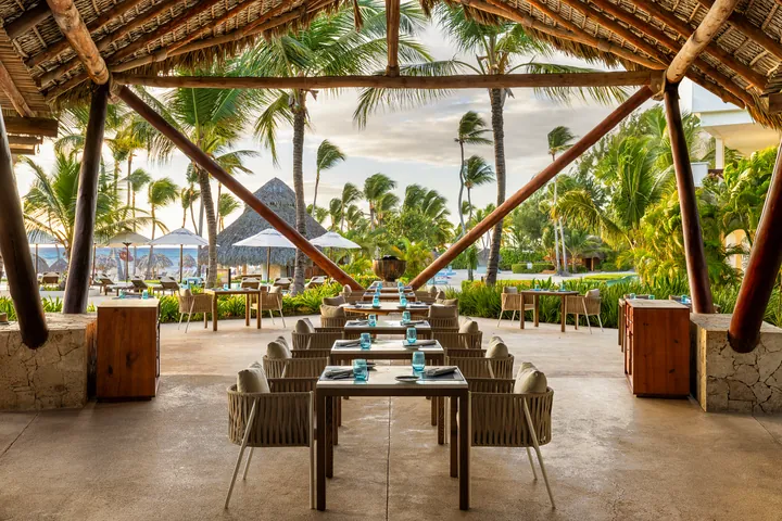Oceana restaurant at Secrets Cap Cana, Dominican Republic