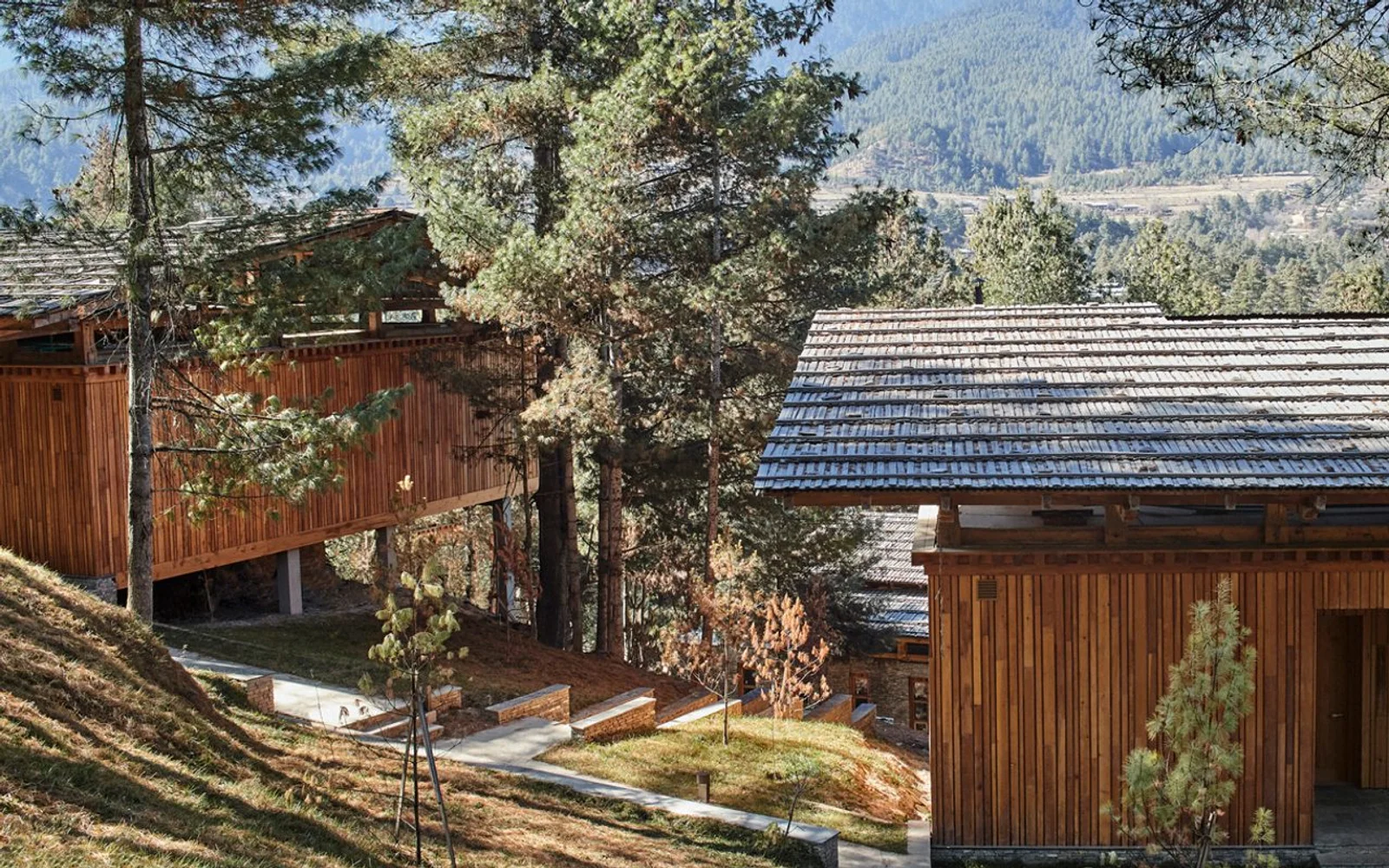 Six Senses Bumthang in Bumthang Valley, Bhutan.