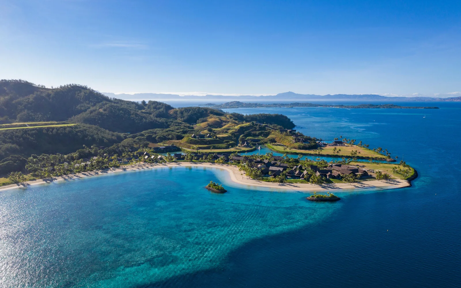 Six Senses Fiji in Malolo Island.