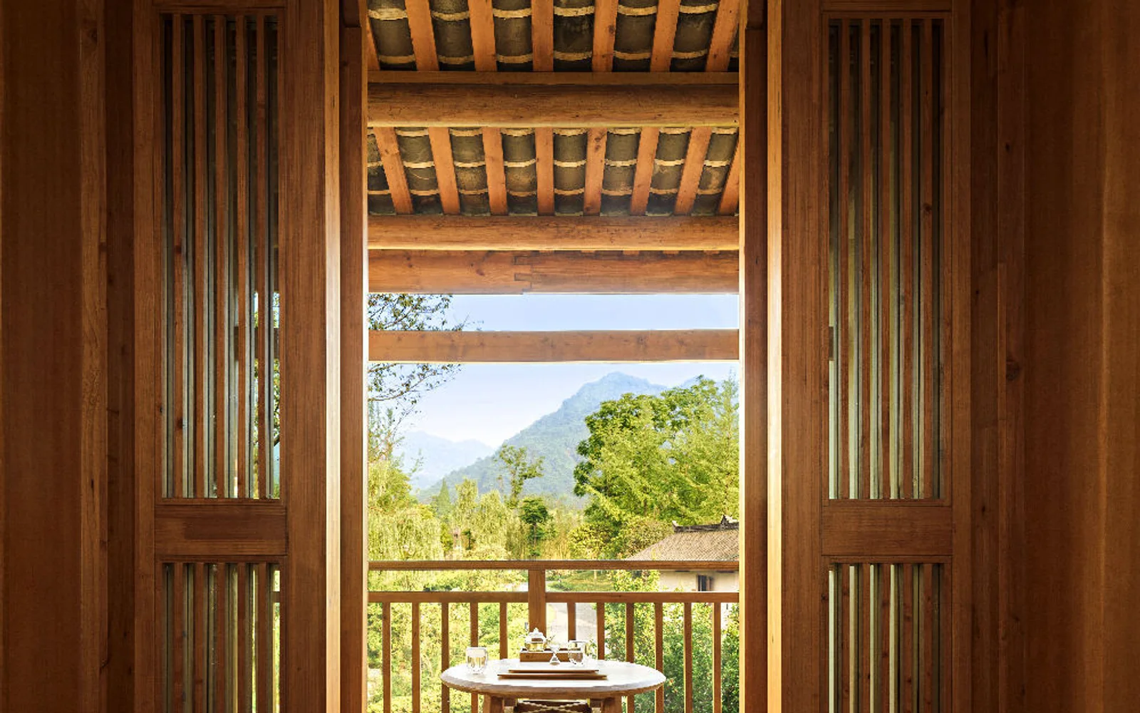 Six Senses Qing Cheng Mountain in Dujiangyan, Chengdu.