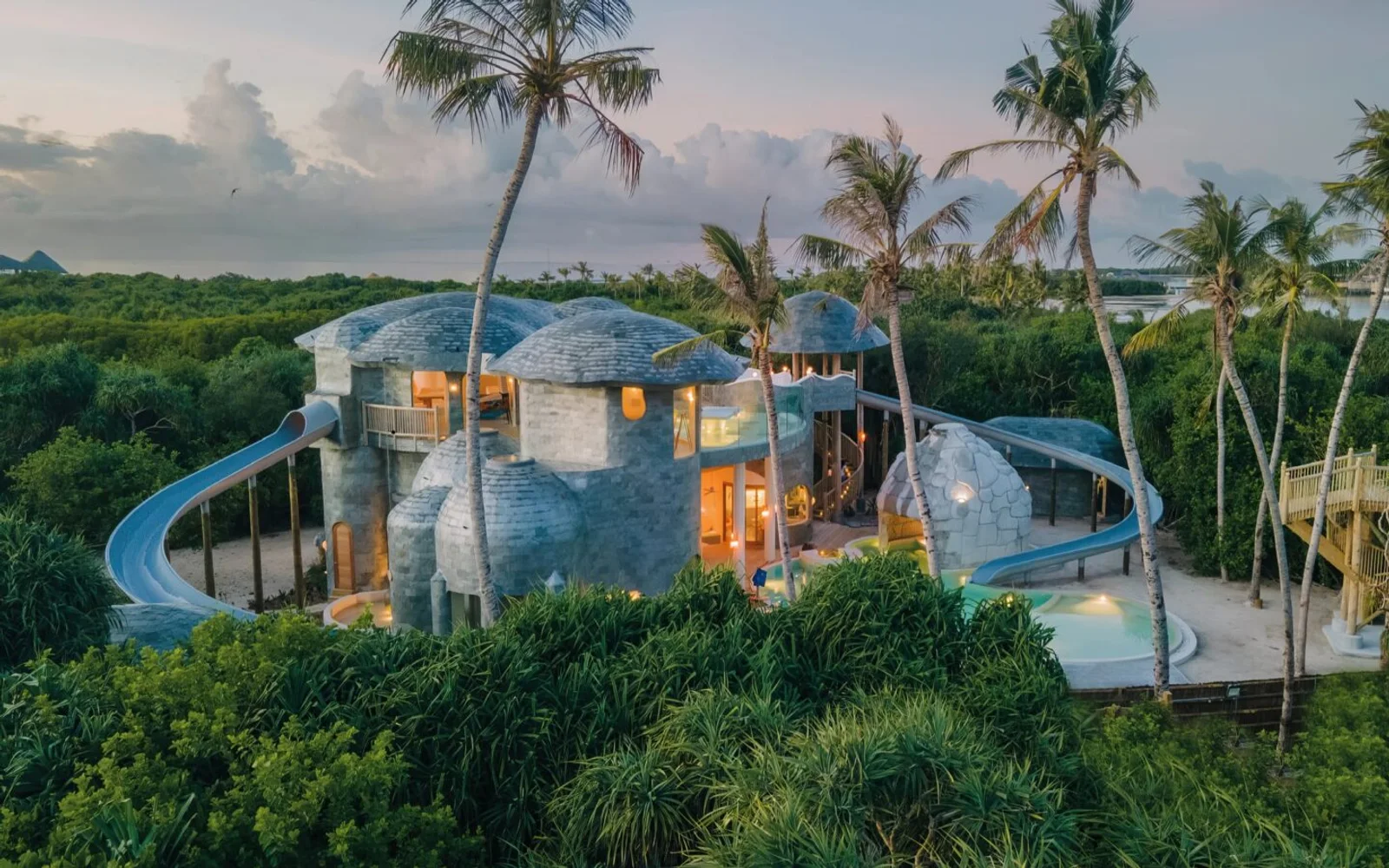 The Den family facilities at Soneva Jani