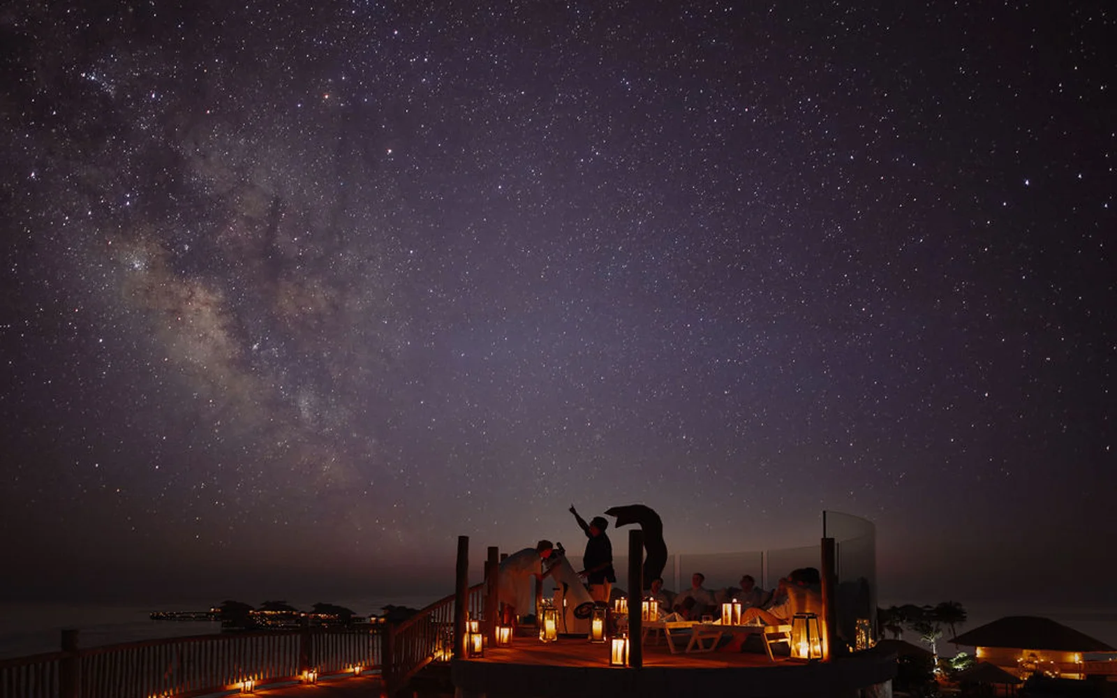 Night-sky experience at Soneva Secret