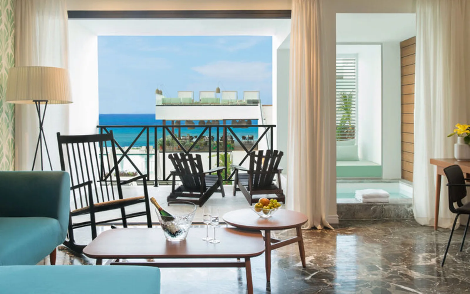 Junior Suite Garden View at Excellence Oyster Bay