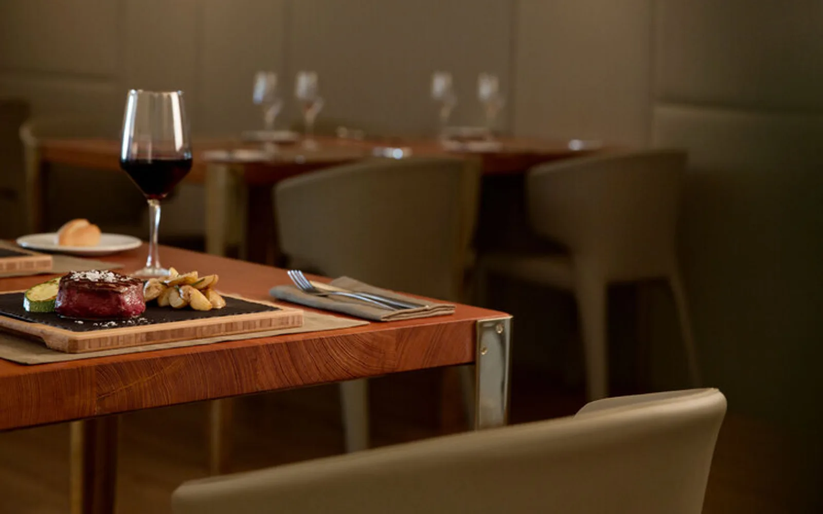 Brass Steakhouse at Finest Playa Mujeres exquisite dining experience for meat lovers