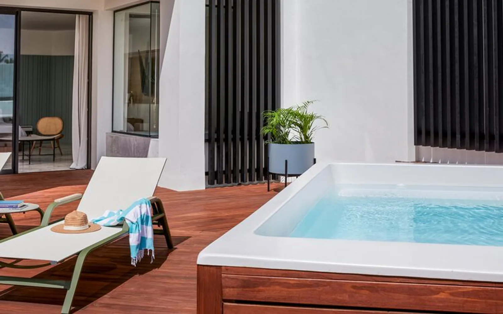 Enjoy our Terrace Suite With Plunge Pool Terrace in Finest Punta Cana