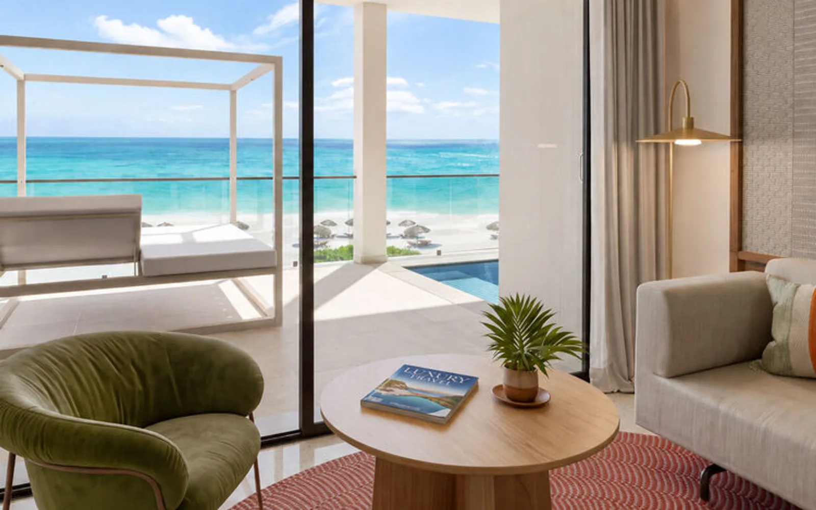 Imperial suite rooftop terrace at Finest Riviera Cancun