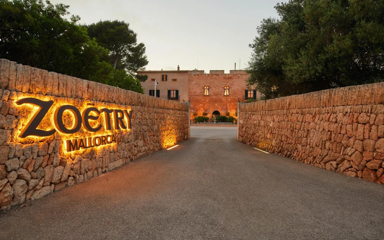 Zoëtry Mallorca in Lluchmajor, Mallorca, resort detail.