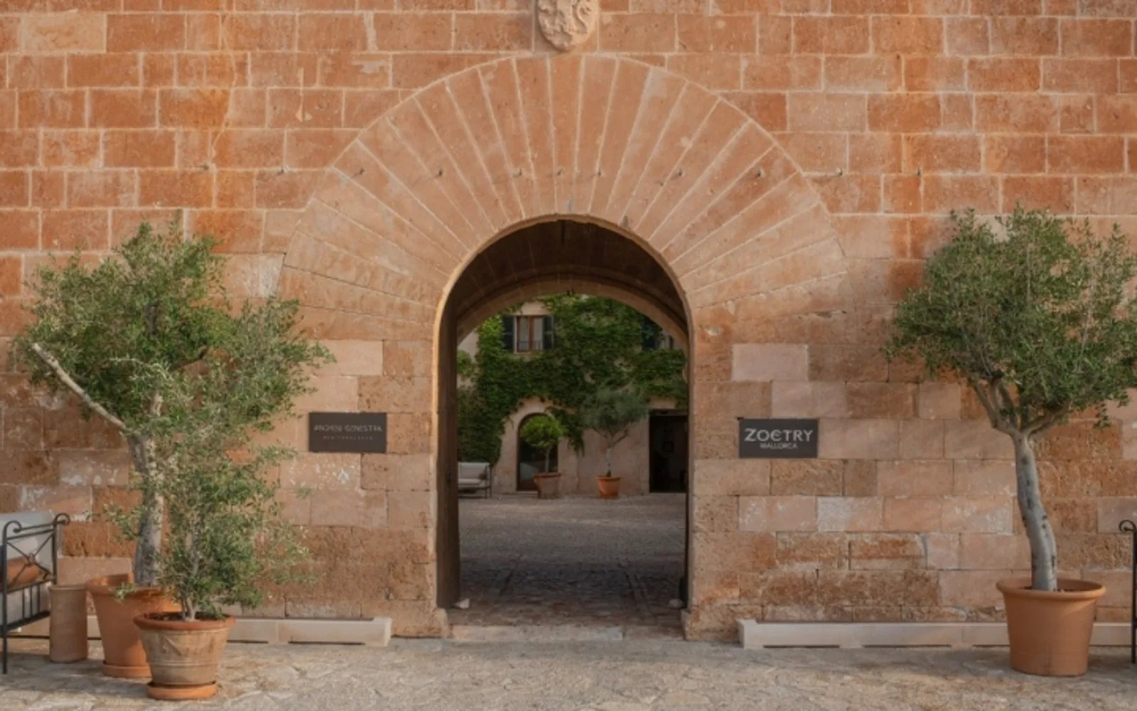 Zoëtry Mallorca in Lluchmajor, Mallorca, resort detail.