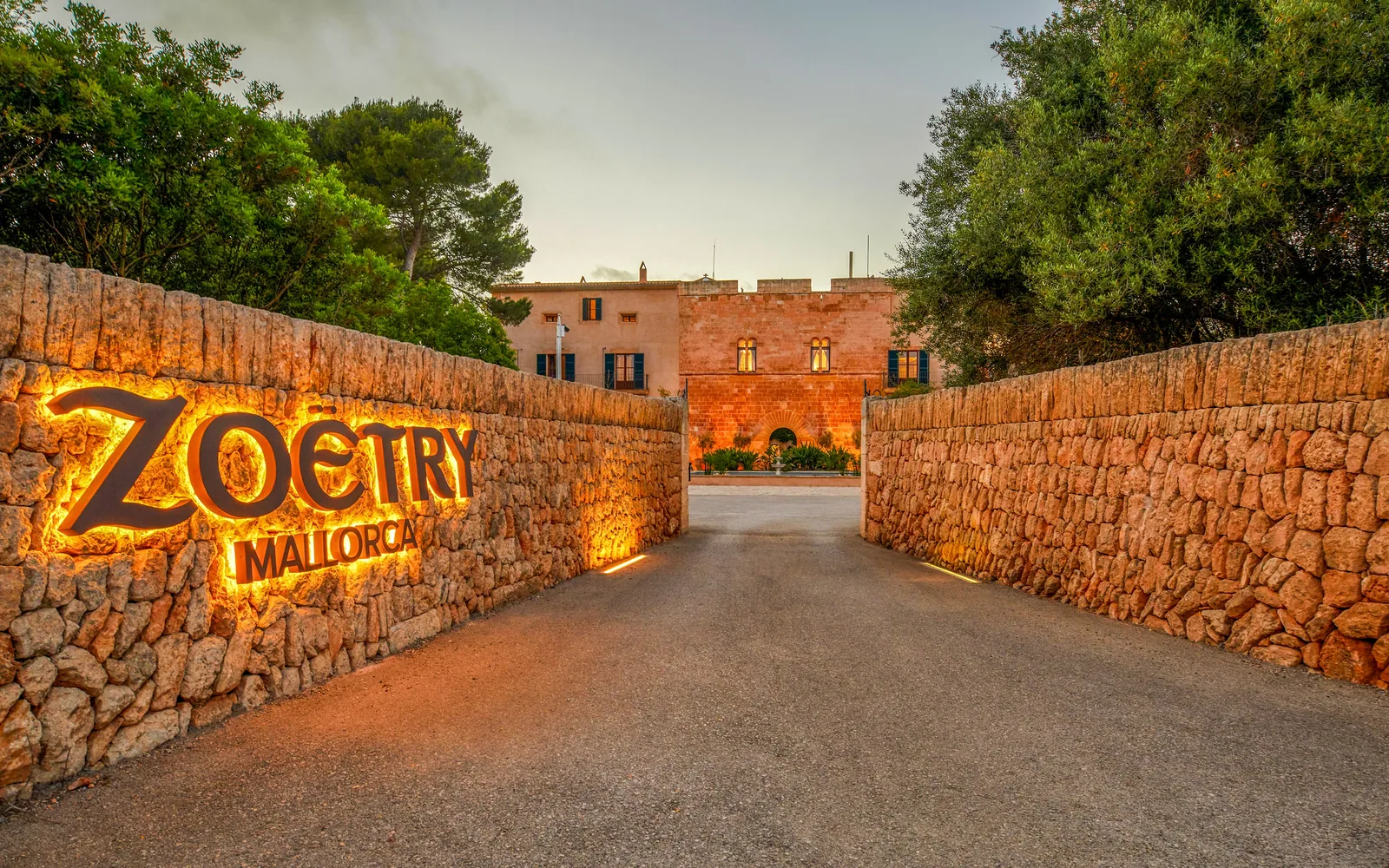 Zoëtry Mallorca in Lluchmajor, Mallorca, resort detail.
