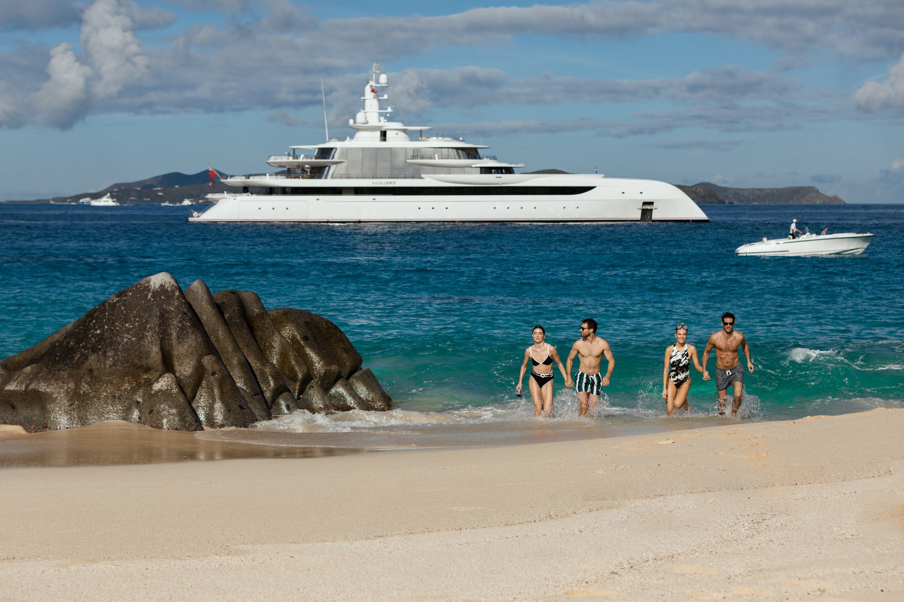 EXCELLENCE yacht, official Burgess photography
