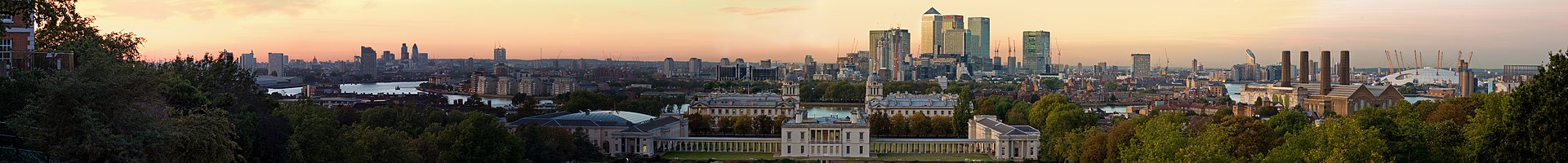 Greenwich & the river east, London